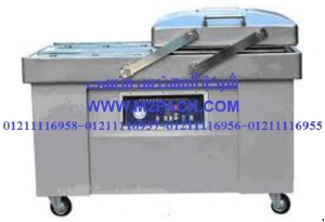 ماكينة تغليف الفاكيوم لشفط الهواء بغرفتين موديل 603 m2pack machine